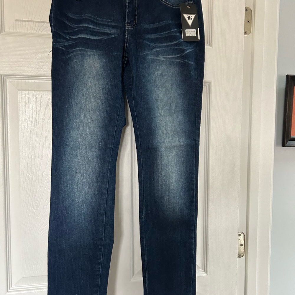 Dark Blue Denim Jeans
